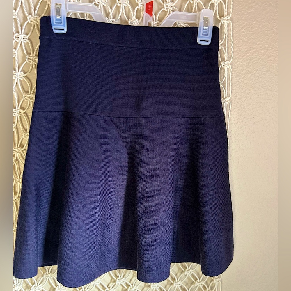 Tahari Wool blend Skirt Navy Size XS NWOT